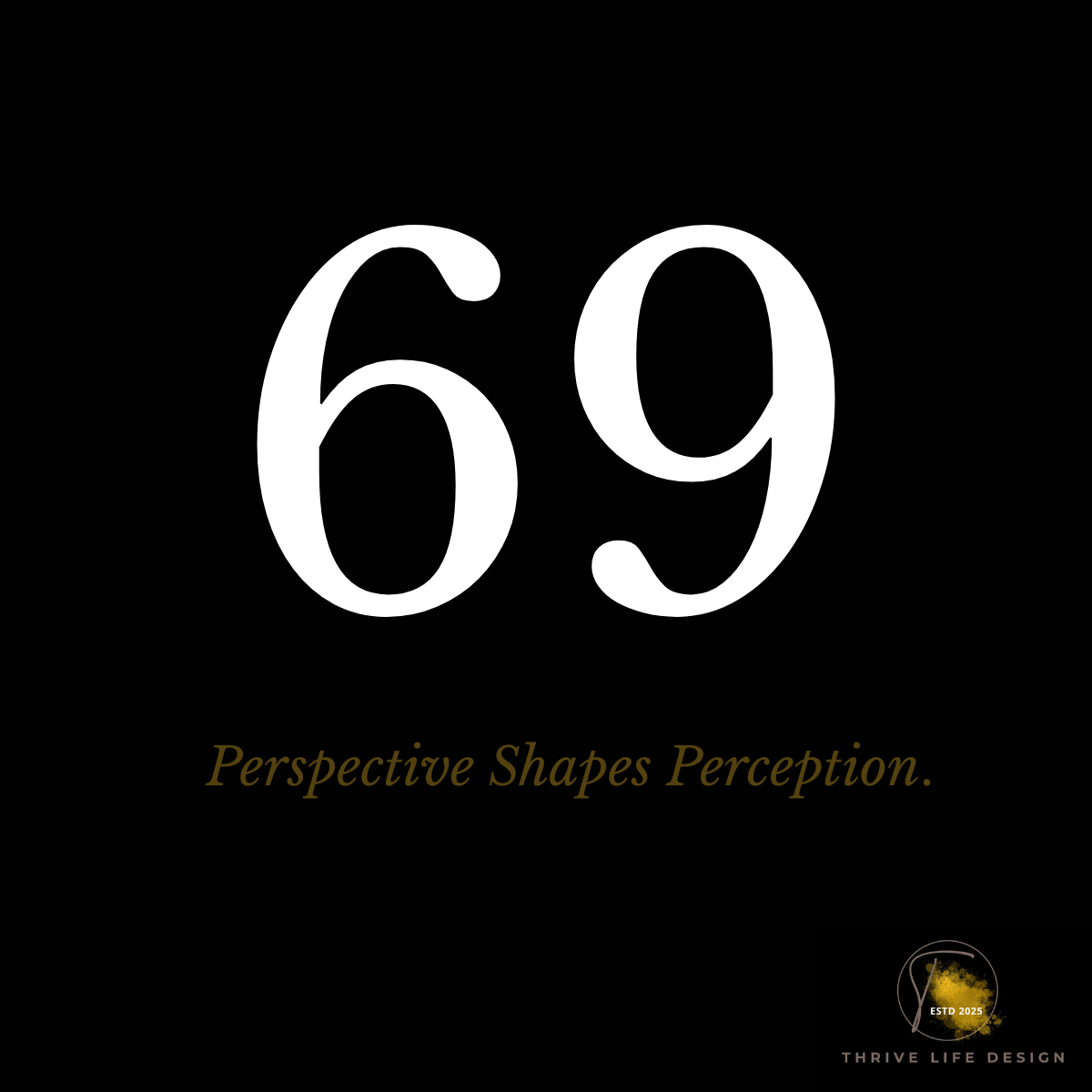 Large number image showing 6 from one angle and 9 from another, illustrating perspective and perception.